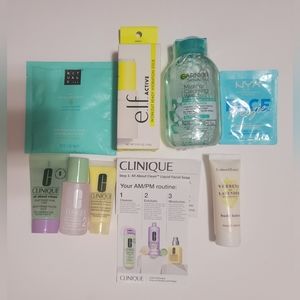 Skin Care Bundle (Clinique, ELF, Garnier, NYX, Rituals)